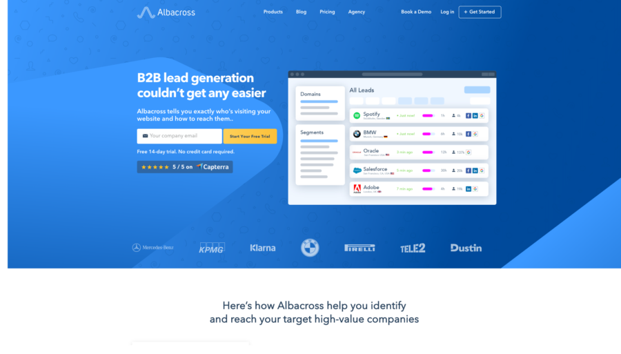 albacross digital marketing tool