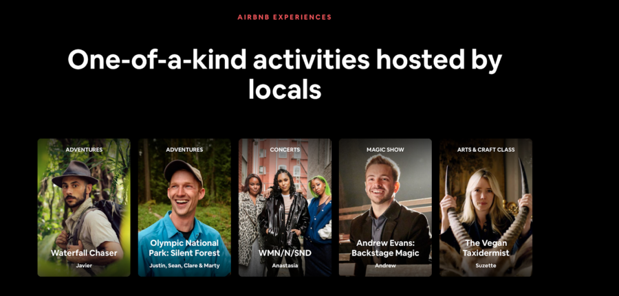 Airbnb experiences stories