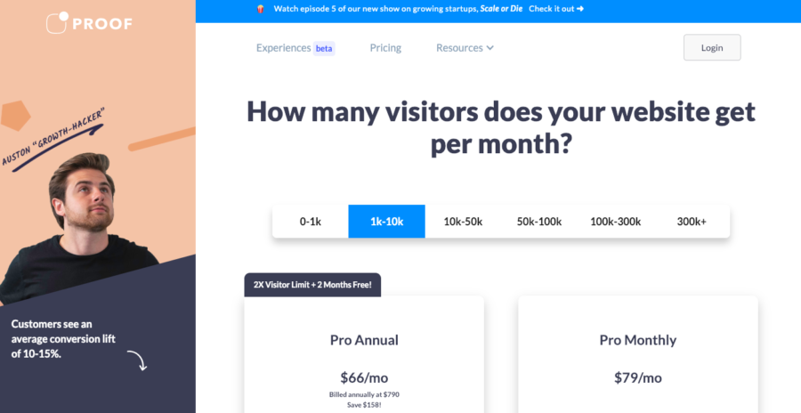 proof-pricing-page