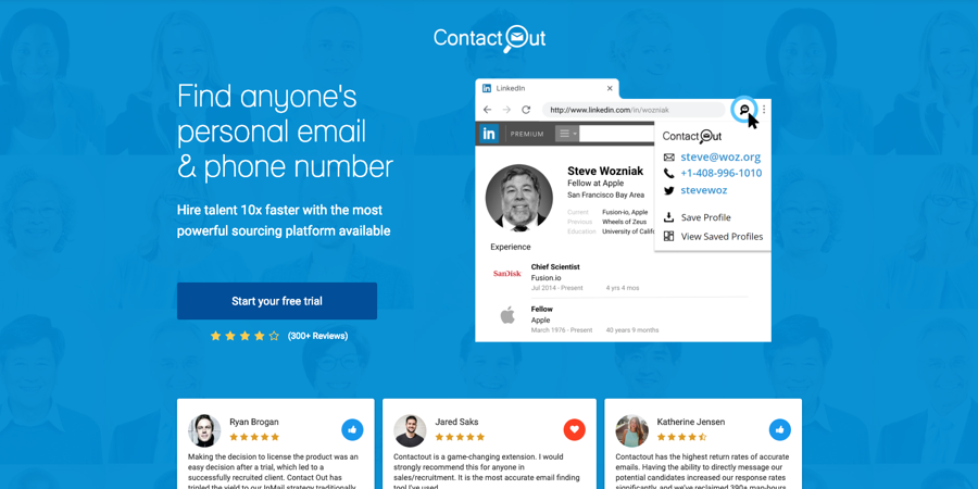 Contact-Out Digital Marketing Tools(51) Trusted by the   Experts