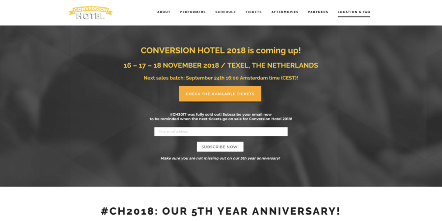 Conversion Hotel How to Build an Email List