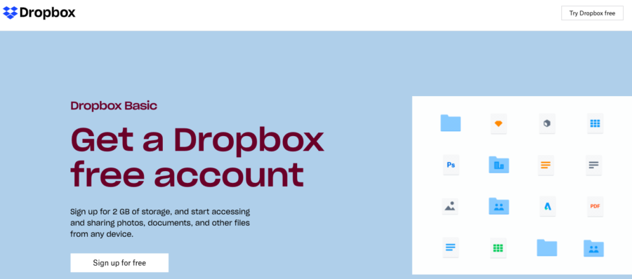 Dropbox SaaS Conversion Rate