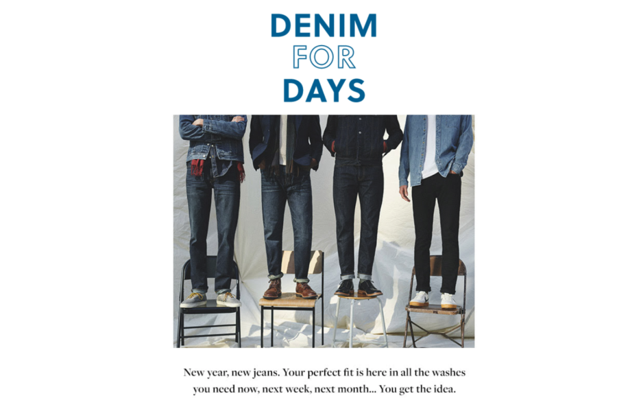 Personalized Email Campaigns J. Crew